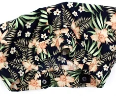 Name It dark sapphire shorts blomster